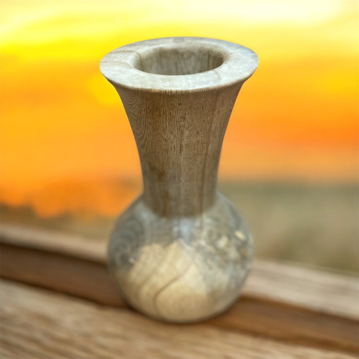 Hand Turned Camphor Laurel Vase