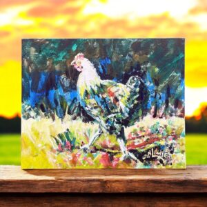 "SUNNY" ~ Original Acrylic Painting by Noela Lowien