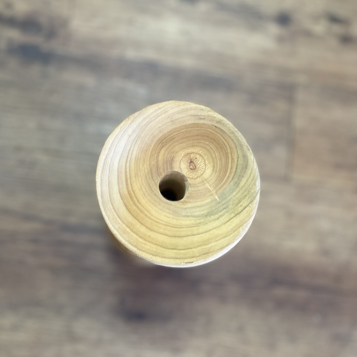 Solid Hand Turned Vase in Silky Oak - Image 5