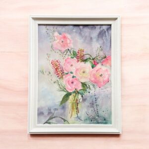 "SEDUCTION" ~ Original Watercolour Painting by Susan Wellingham
