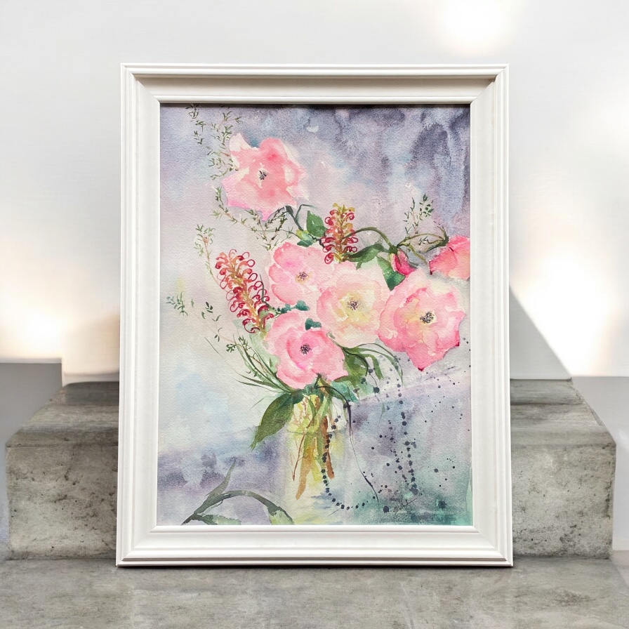 "SEDUCTION" ~ Original Watercolour Painting by Susan Wellingham - Image 2