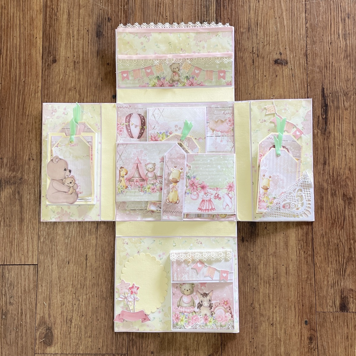 "BABY GIRL" ~ Scrapbooked Photo Album by Janet O'Connor - Image 5