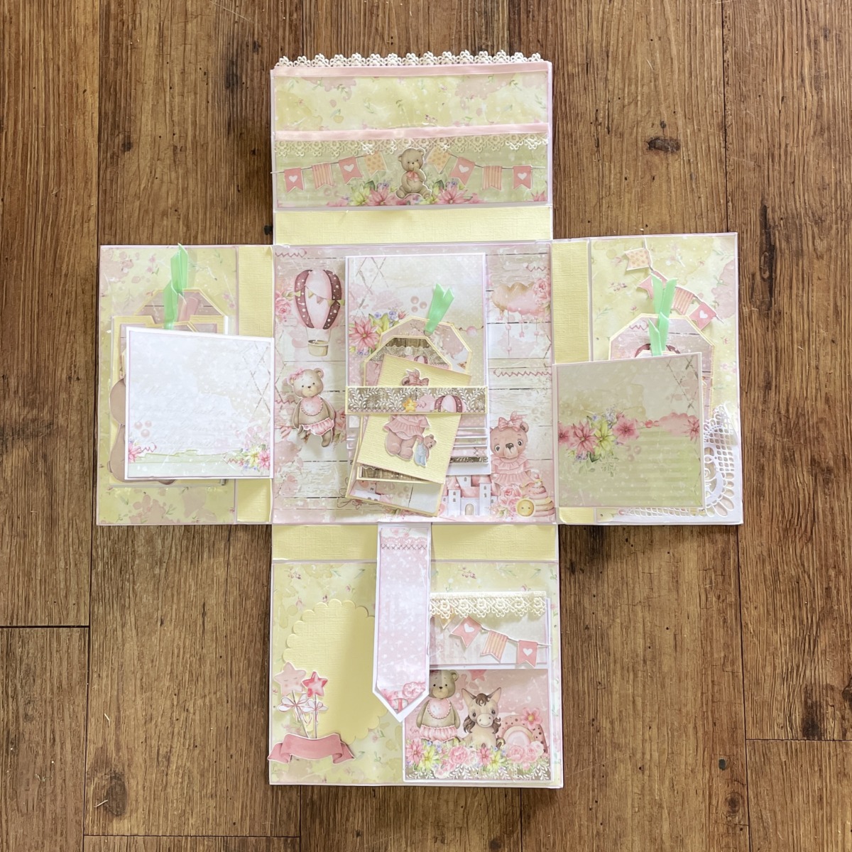 "BABY GIRL" ~ Scrapbooked Photo Album by Janet O'Connor - Image 4