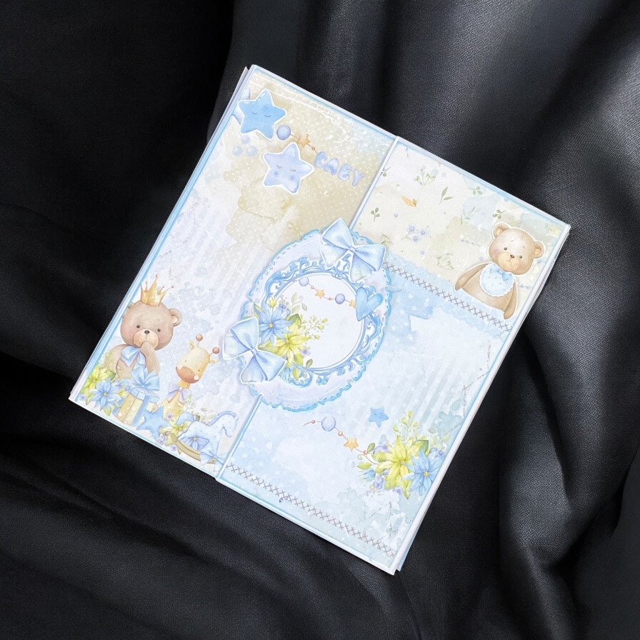 "BABY BOY" ~ Scrapbooked Photo Album by Janet O'Connor - Image 3