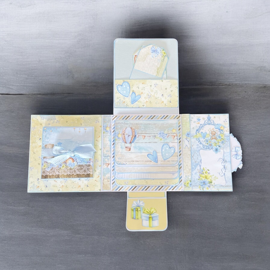 "BABY BOY" ~ Scrapbooked Photo Album by Janet O'Connor - Image 2