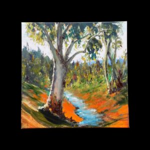 "SUNNY STREAM" ~ Original Oil Painting by Noela Lowien