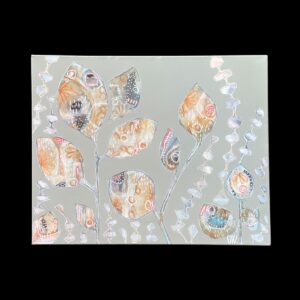 "FOREST FRAGMENTS #2" ~ Original Mixed Media Painting by Gaye Wright