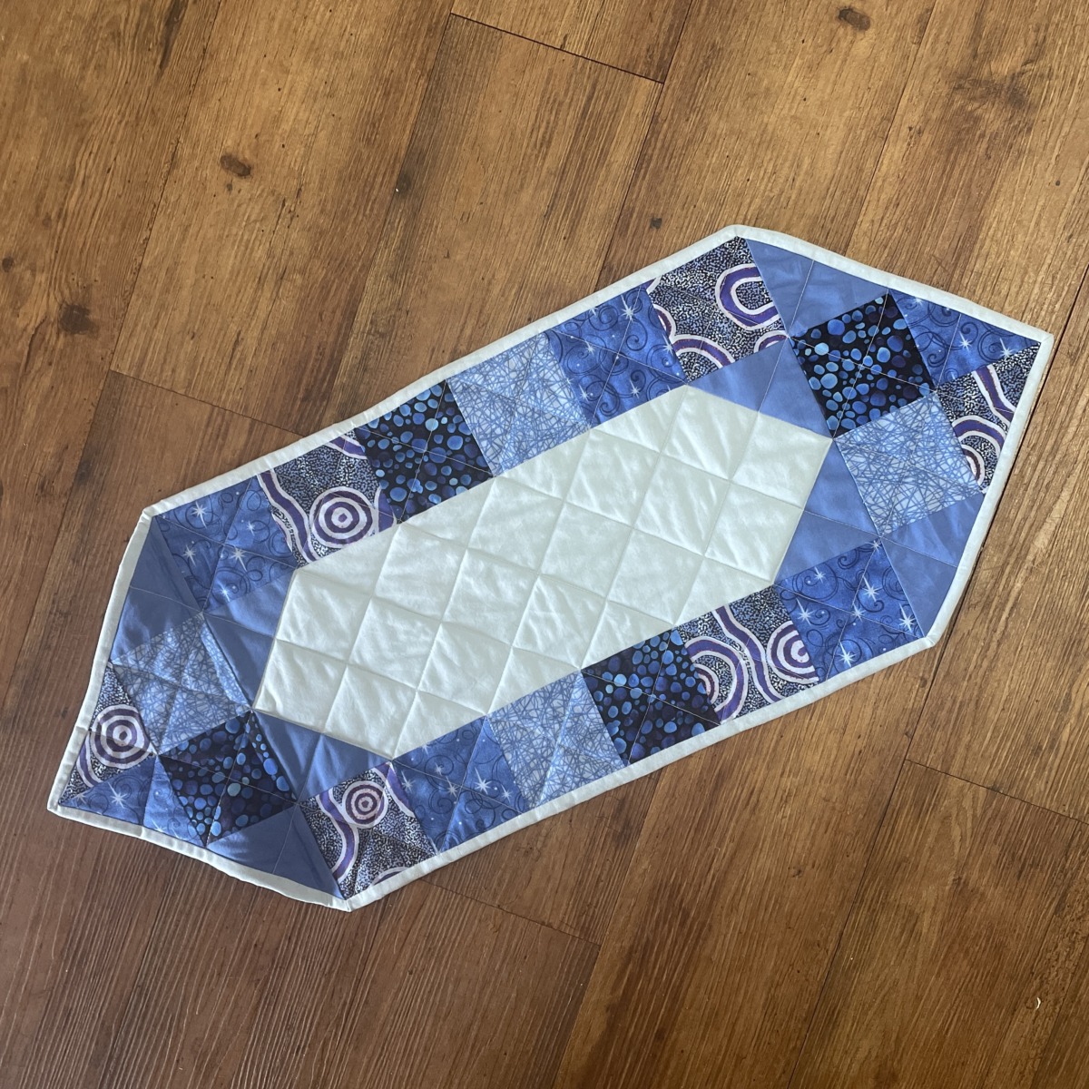 "TABLE RUNNER & PLACEMAT SET" ~ Blue with Indigenous by Kath Kingston - Image 5