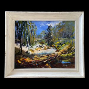 "SANDY CROSSING" ~ Original Oil Painting by Noela Lowien