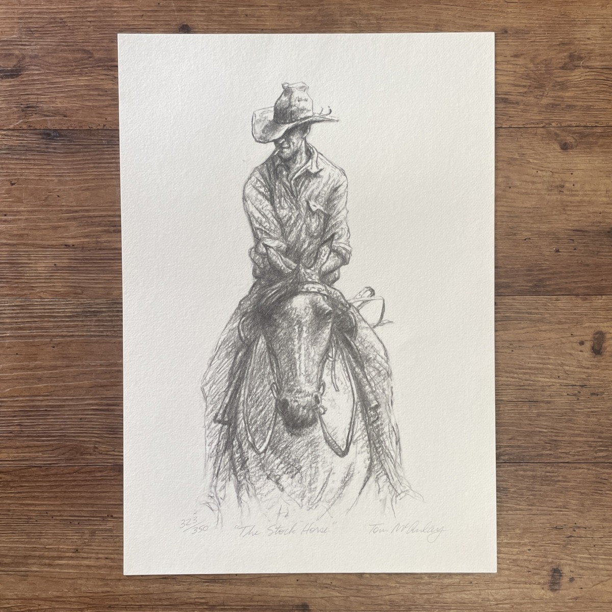 "THE STOCKMAN SERIES" ~ Four Limited Edition Prints by Tom McAulay - Image 9