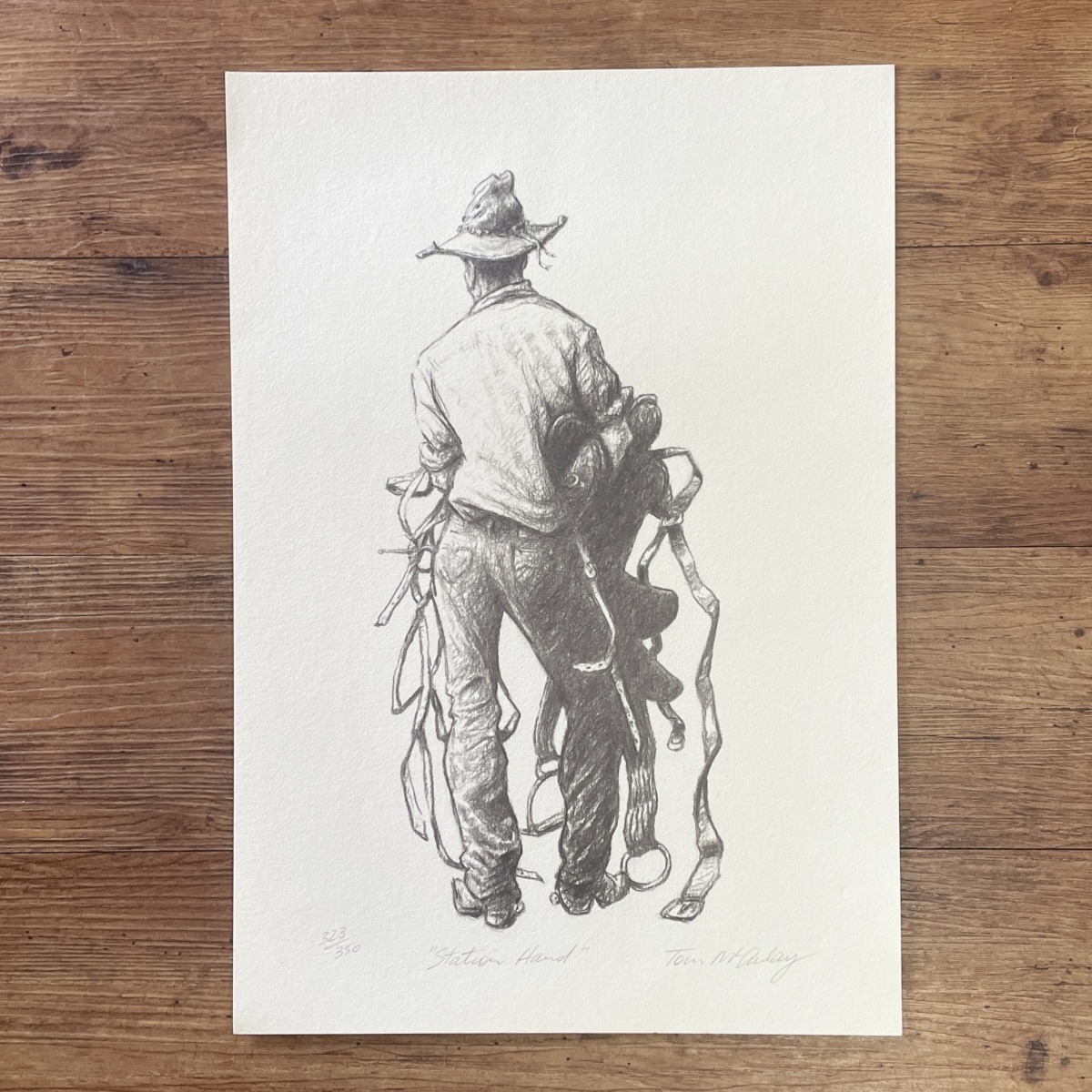"THE STOCKMAN SERIES" ~ Four Limited Edition Prints by Tom McAulay - Image 5