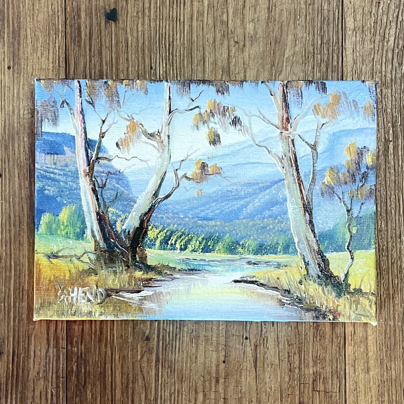"SENTINEL GUMS" ~ Original Oil Painting by Sue Hend-Russell - Image 4