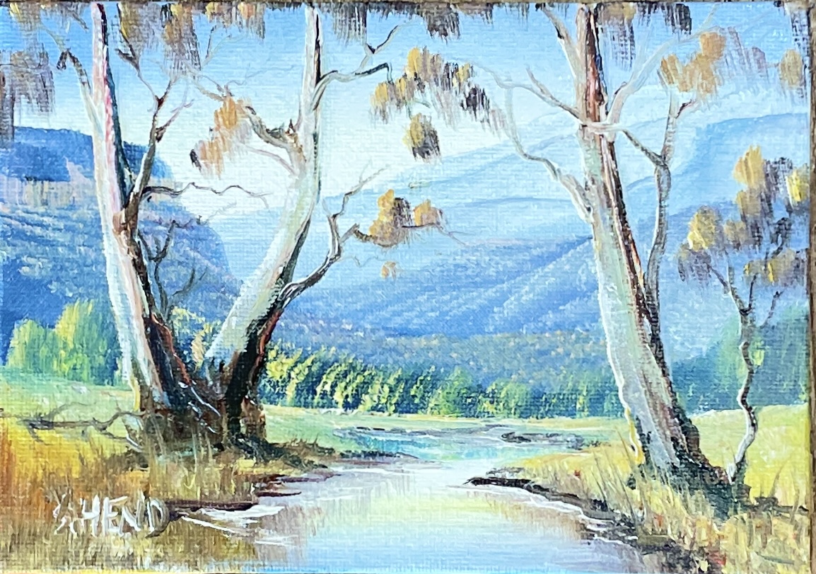 "SENTINEL GUMS" ~ Original Oil Painting by Sue Hend-Russell - Image 3