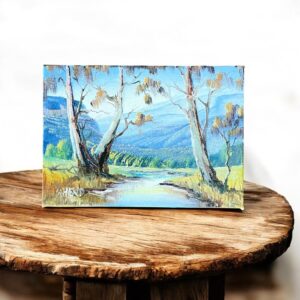"SENTINEL GUMS" ~ Original Oil Painting by Sue Hend-Russell