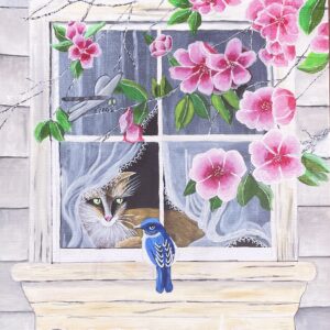 "IF ONLY" ~ Original Acrylic Painting by Lee Stewart
