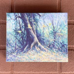"PALMERSTON LORIKEETS" ~ Original Acrylic Painting by Tom McAulay