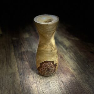 Solid Hand Turned Vase in Camphor Laurel