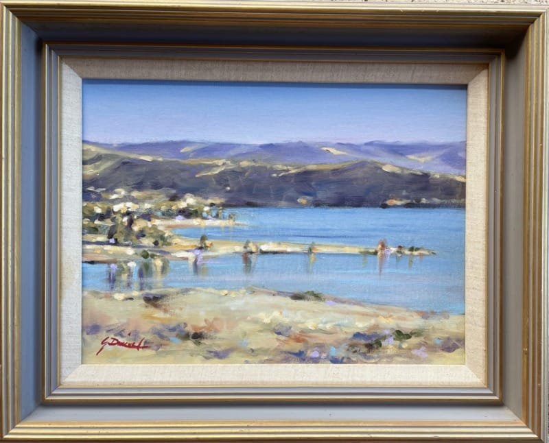 Still Water-Blowering Dam Original Oil Painting - Image 2