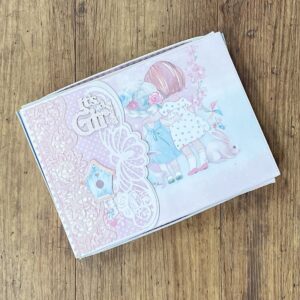 "IT'S A GIRL!" ~ Scrapbooked Photo Album by Janet O'Connor