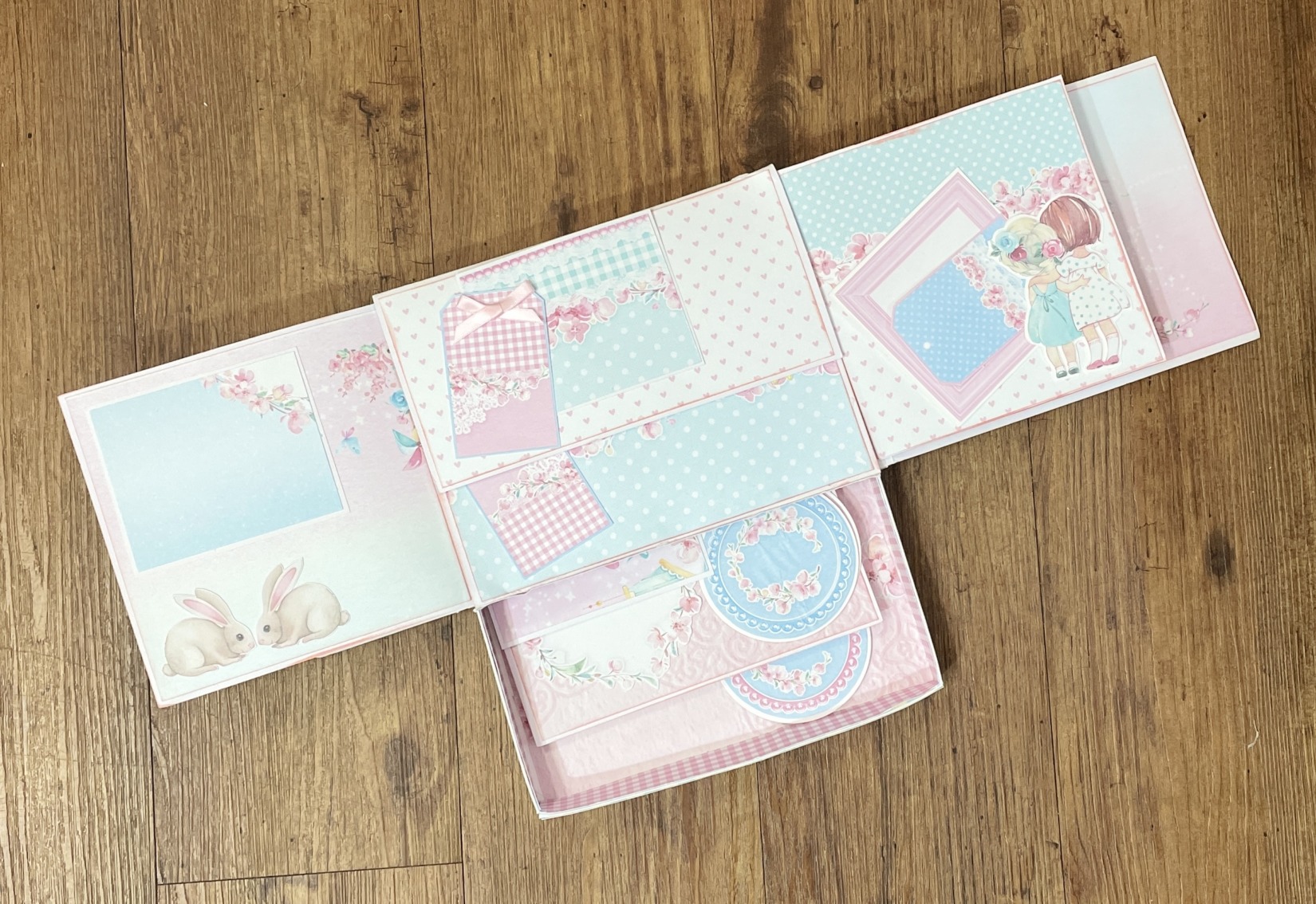 "IT'S A GIRL!" ~ Scrapbooked Photo Album by Janet O'Connor - Image 4