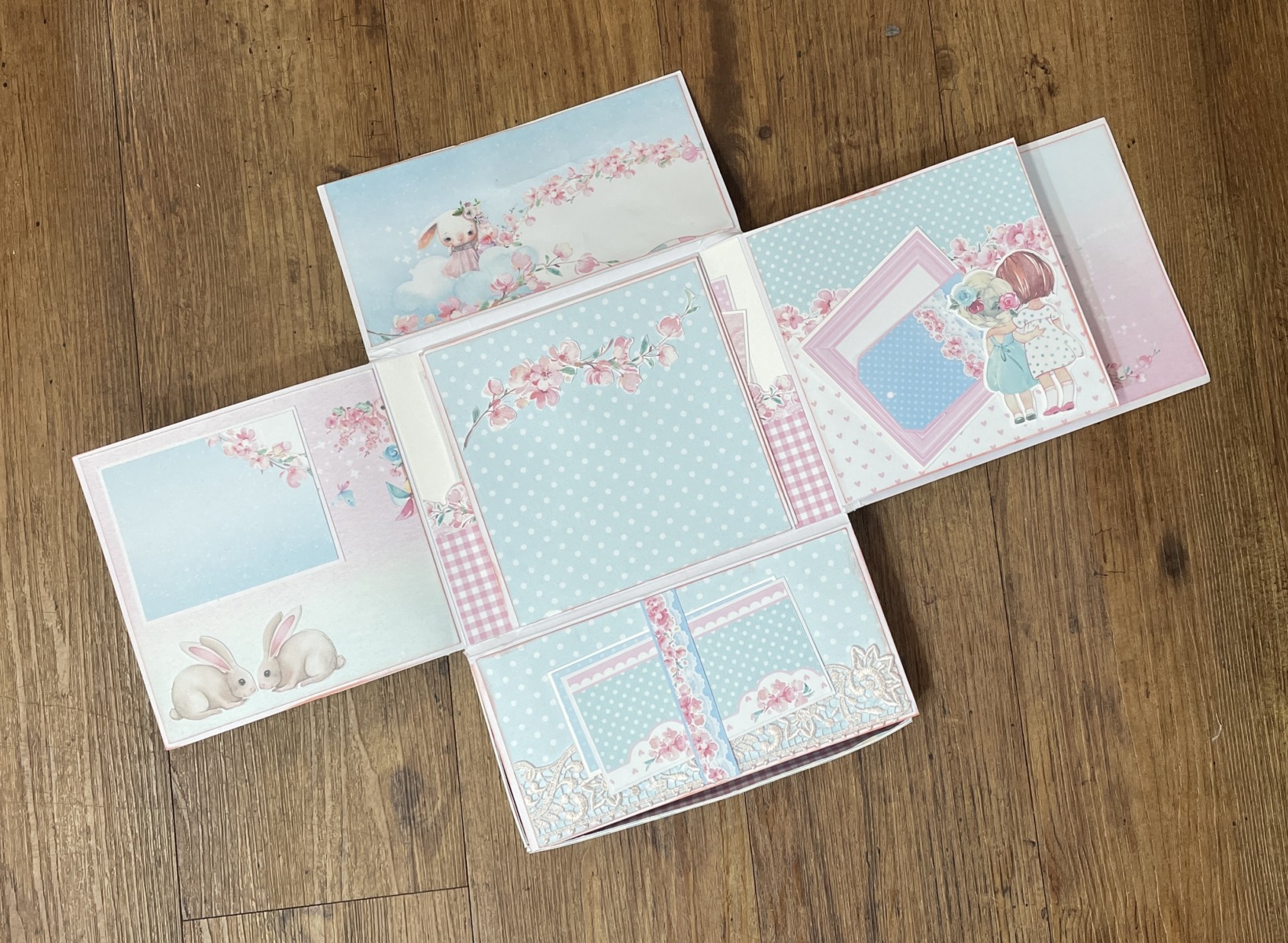"IT'S A GIRL!" ~ Scrapbooked Photo Album by Janet O'Connor - Image 3