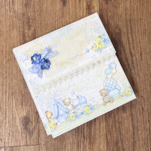 "IT'S A BOY!" ~ Scrapbooked Photo Album by Janet O'Connor