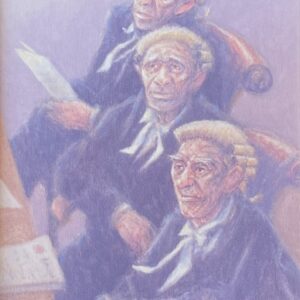 "WHO'S ON FIRST?" ~ Original Oil Painting by Tom McAulay