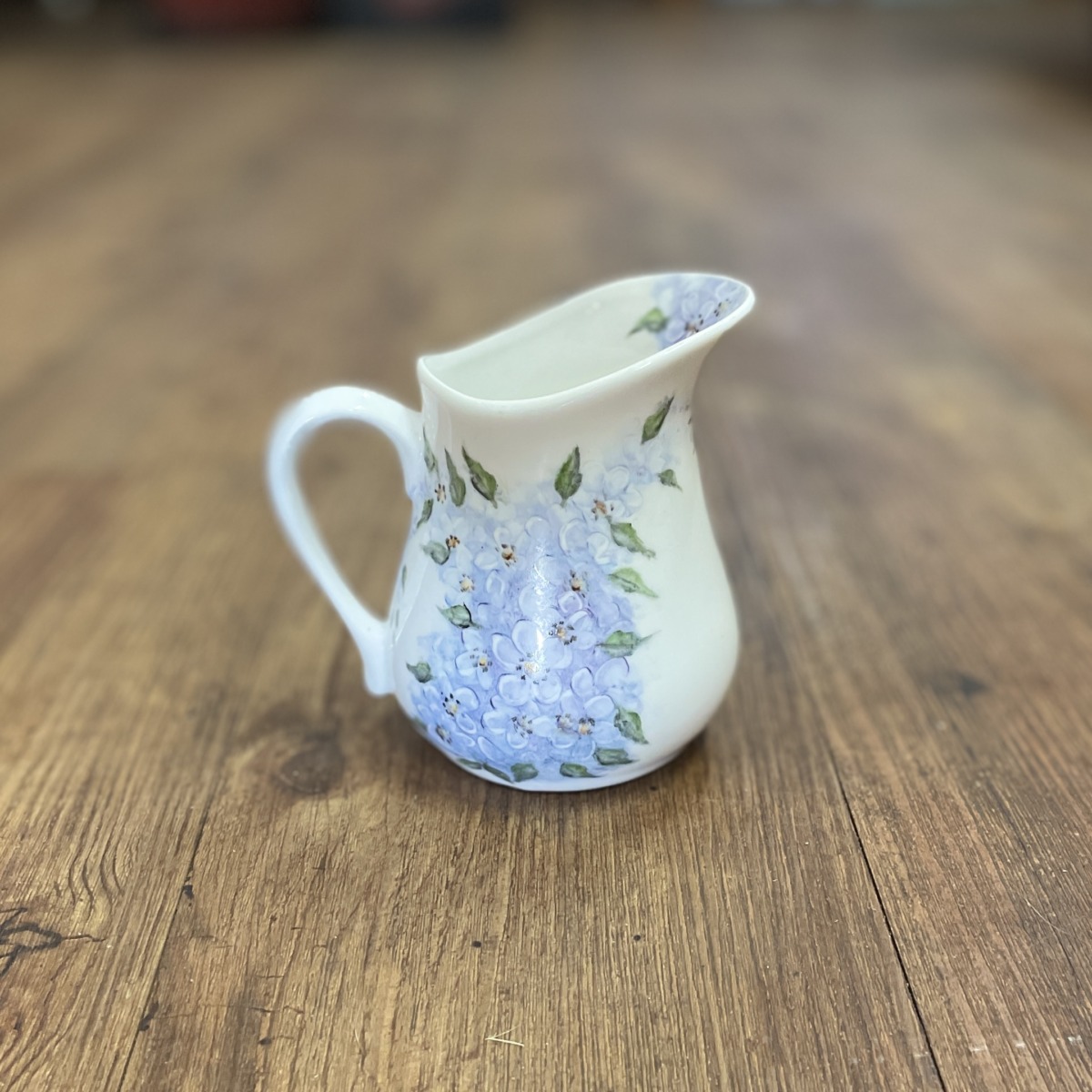 "FORGET-ME-NOT JUG" ~ Hand Painted by Carol Blacklock - Image 2