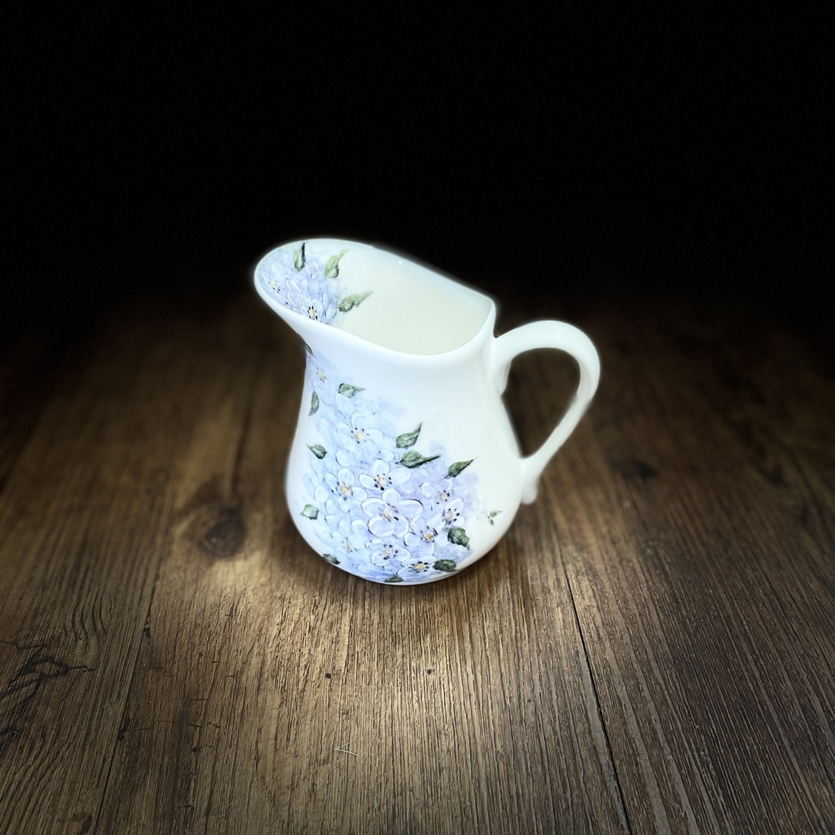 "FORGET-ME-NOT JUG" ~ Hand Painted by Carol Blacklock