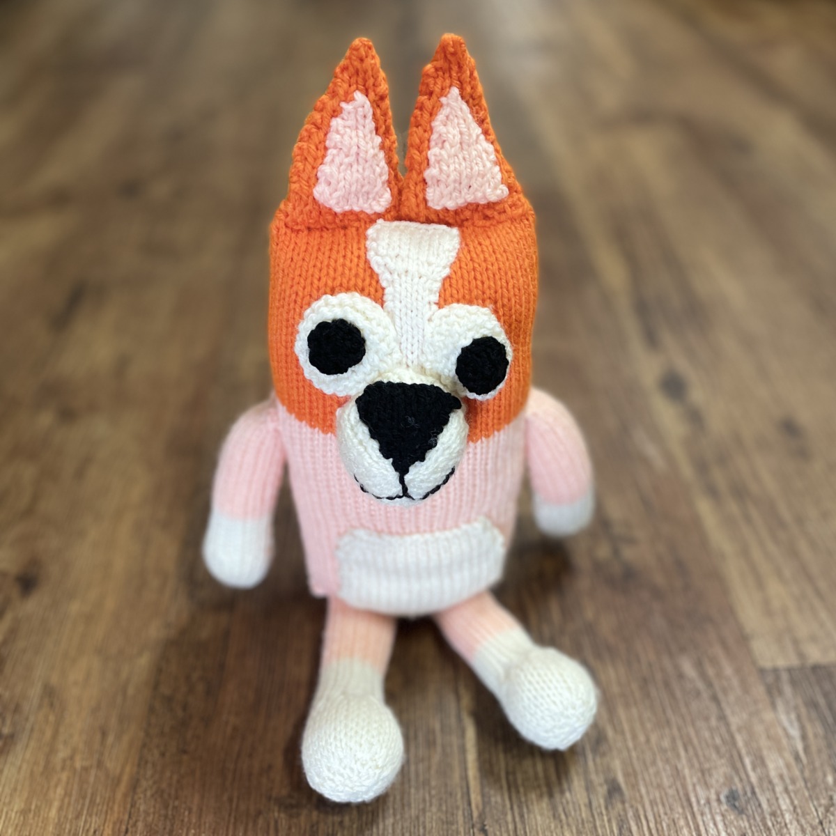 "BINGO" ~ Hand Knitted Soft Toy by Lee Stewart - Image 2