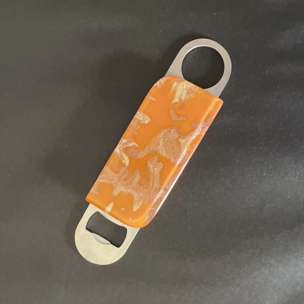 "BOTTLE OPENER" Kiln Fired Glass by Sylvia Free - Image 4