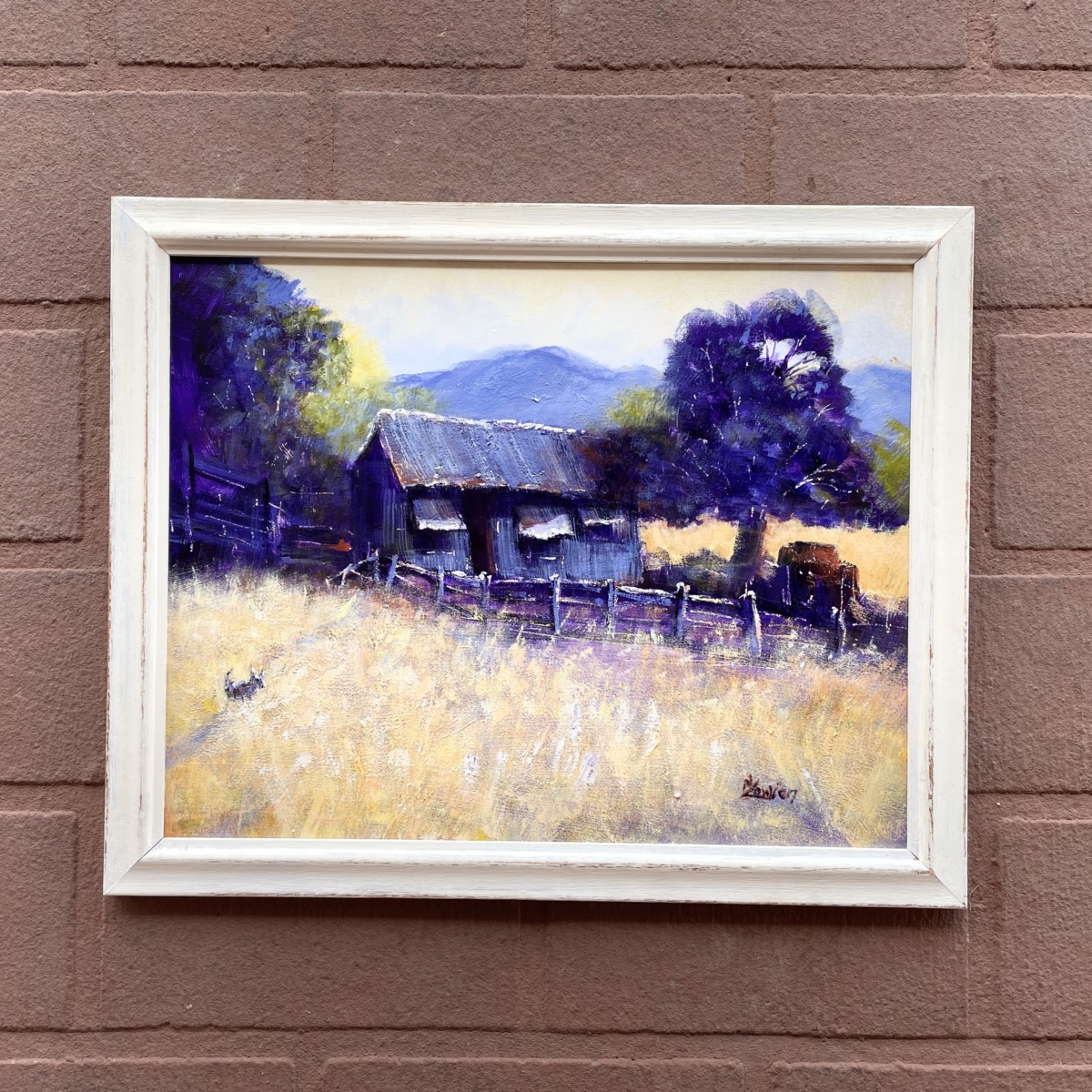 "EASTERN YARDS" ~ Original Oil Painting By Noela Lowien - Image 3