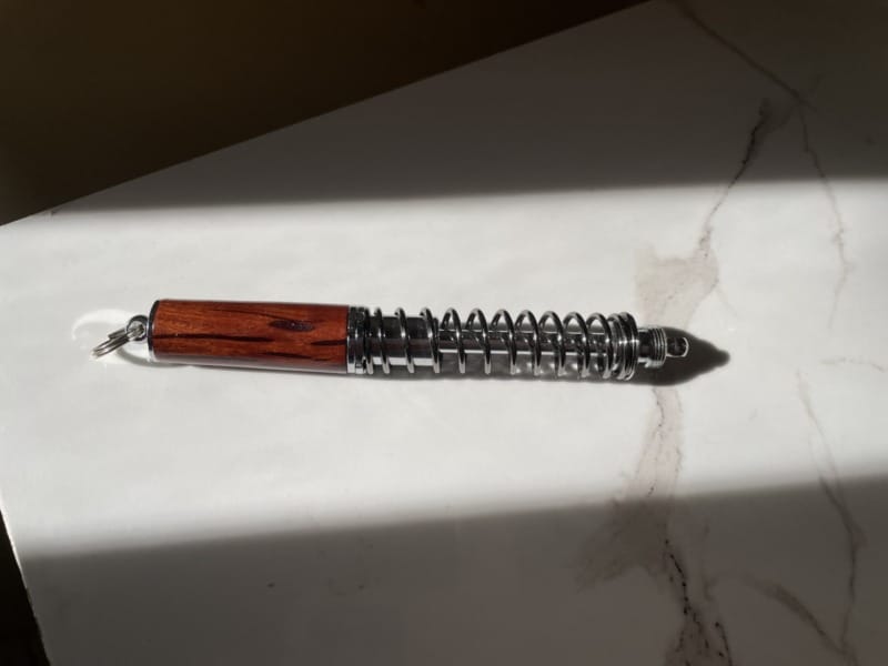 "HAIRY OAK & SPRING PEN" ~ Turned Timber by Stephen Youngberry