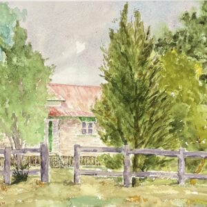 "MONSIDALE - QLD" ~ Original Watercolour Painting by Allan English