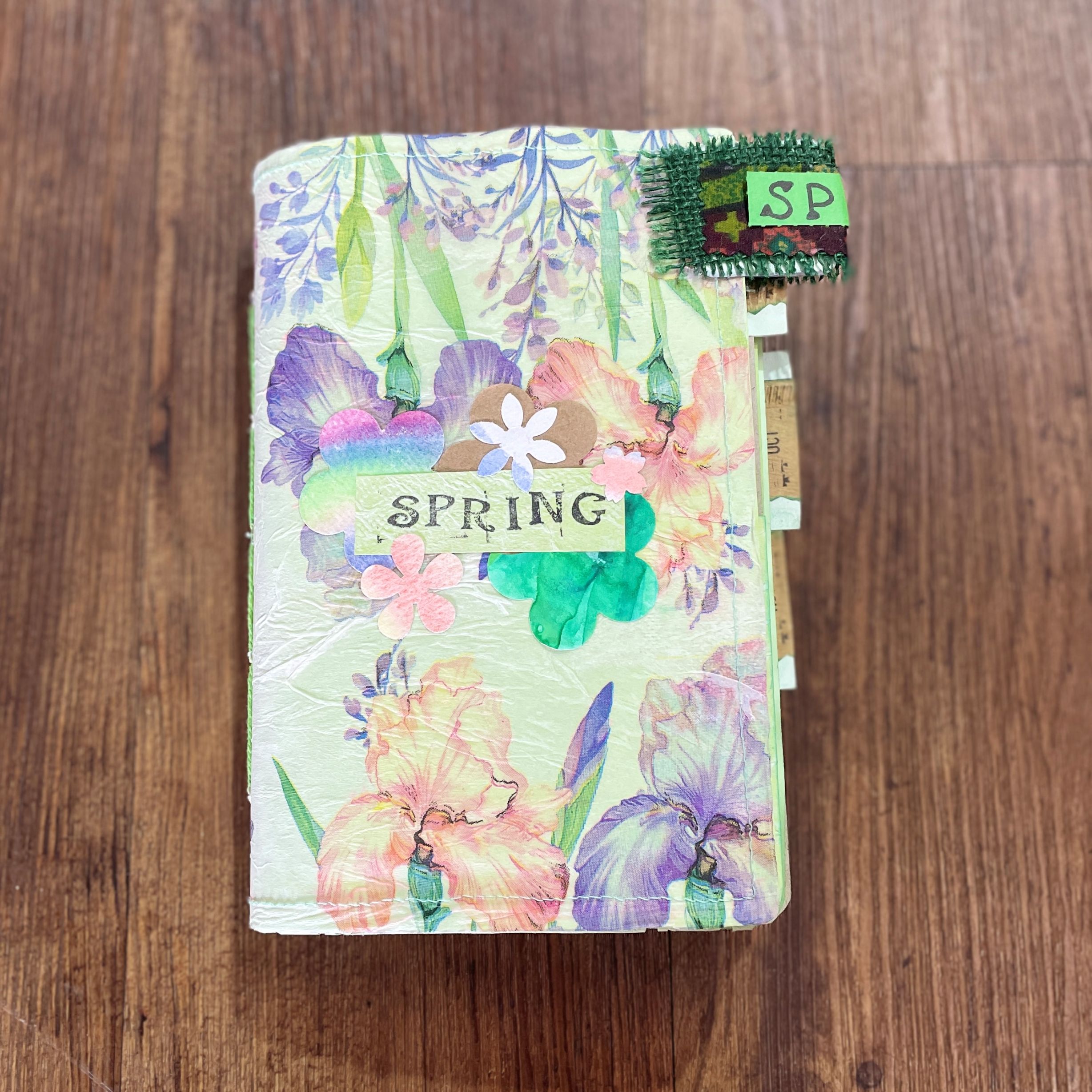 "MY VEGIE PATCH BOX" ~ Handmade Scrapbook Journals by Trudy Mudge - Image 13