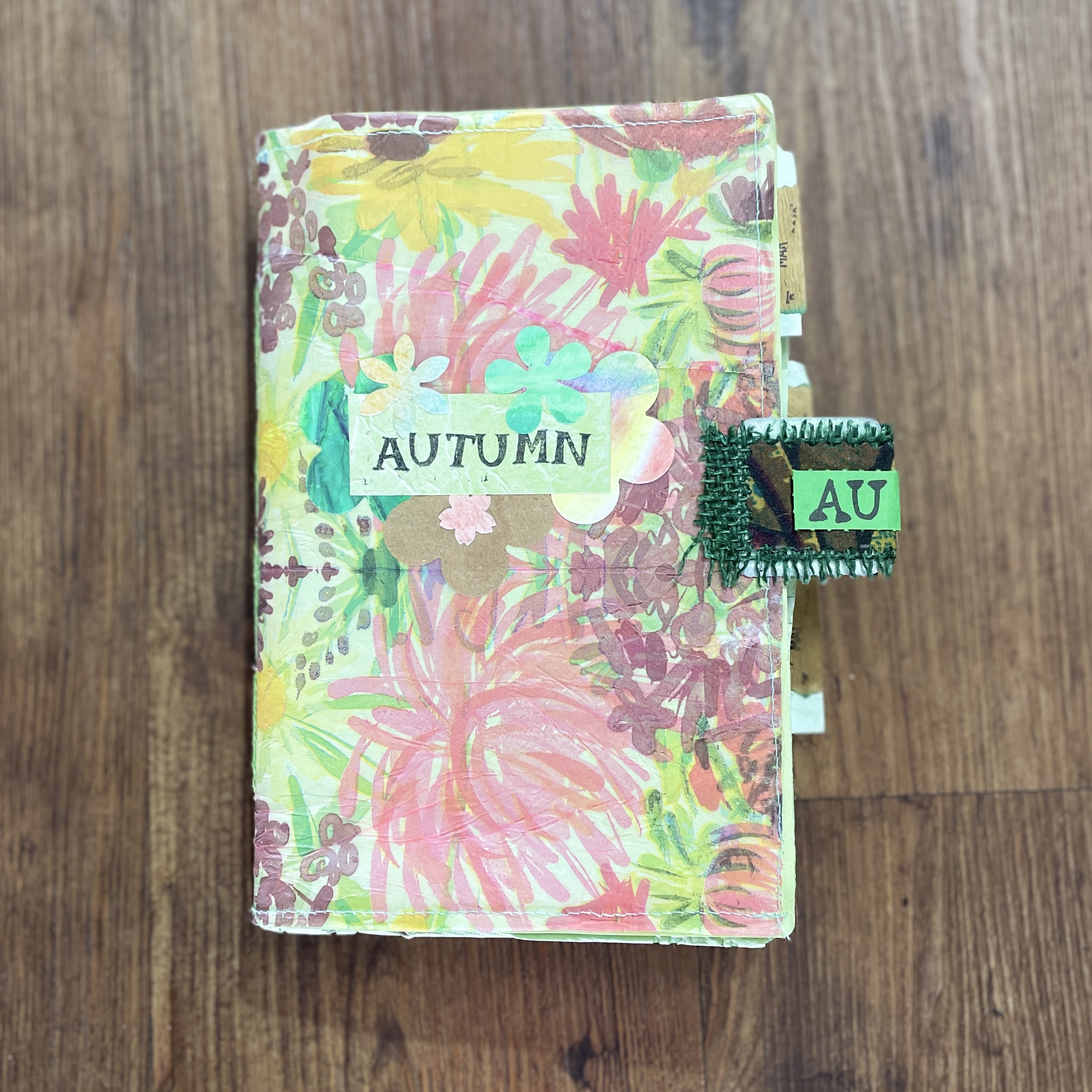 "MY VEGIE PATCH BOX" ~ Handmade Scrapbook Journals by Trudy Mudge - Image 6