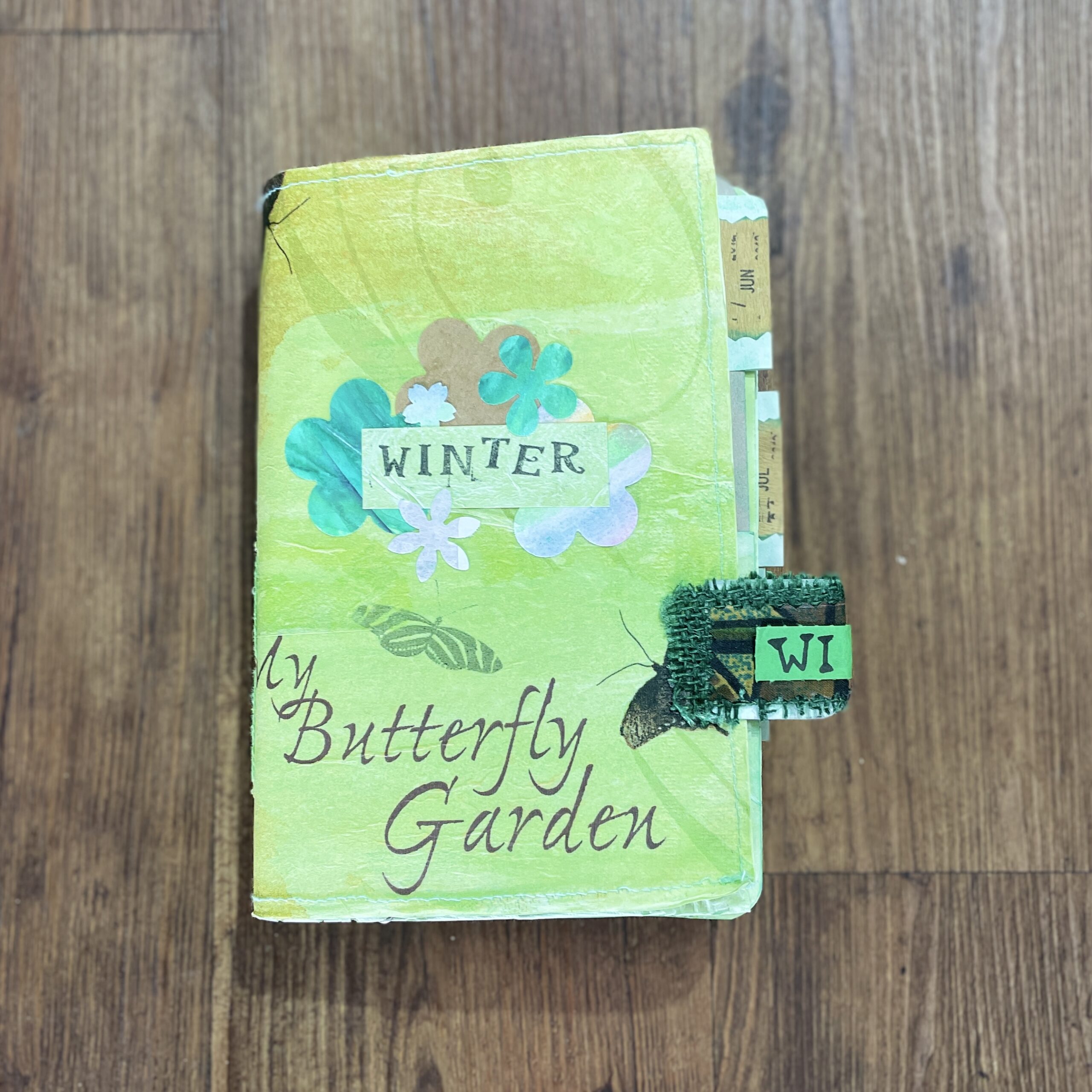 "MY VEGIE PATCH BOX" ~ Handmade Scrapbook Journals by Trudy Mudge - Image 5