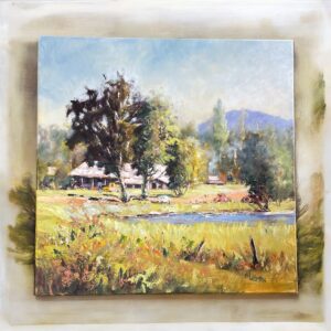 "OLD MILL YARDS" ~ Original Oil Painting by Noela Lowien