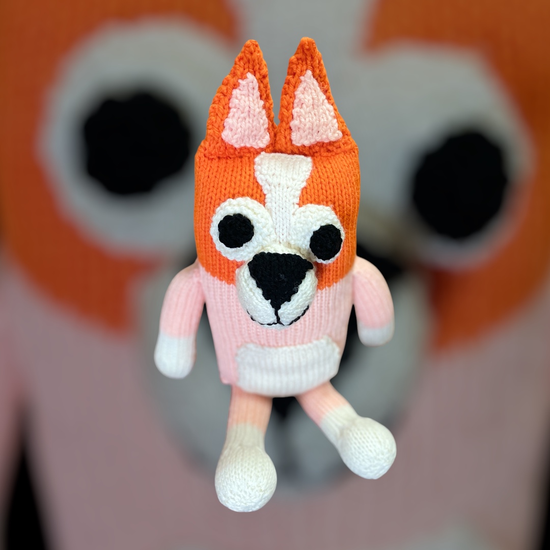"BINGO" ~ Hand Knitted Soft Toy by Lee Stewart - Image 7