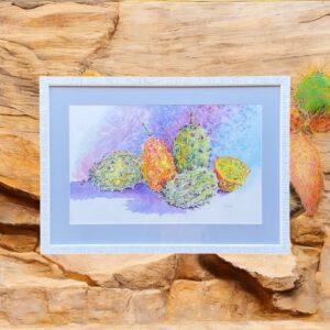 "CUCUMBERS 4½" ~ Original Watercolour Painting by Chris Boughen