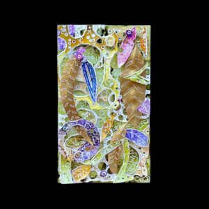 "THE BUSH SPIRIT" ~ Original Alcohol Ink & Pen by Gaye Wright