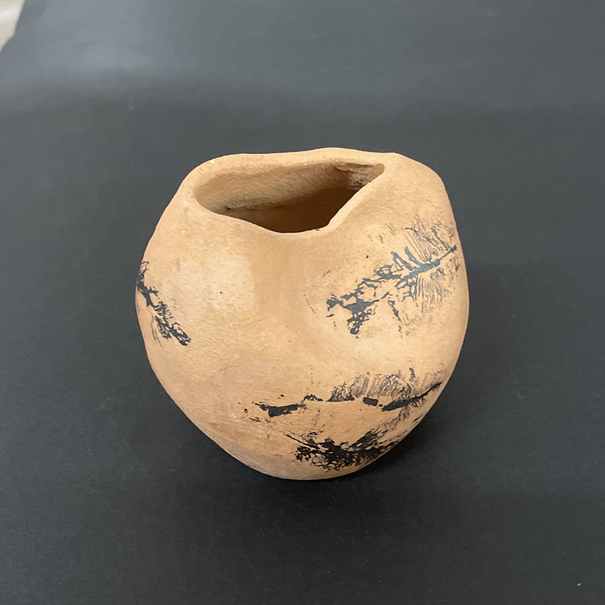 "PINCH POT #1" ~ Hand Built Pottery by Debbie Grant - Image 4