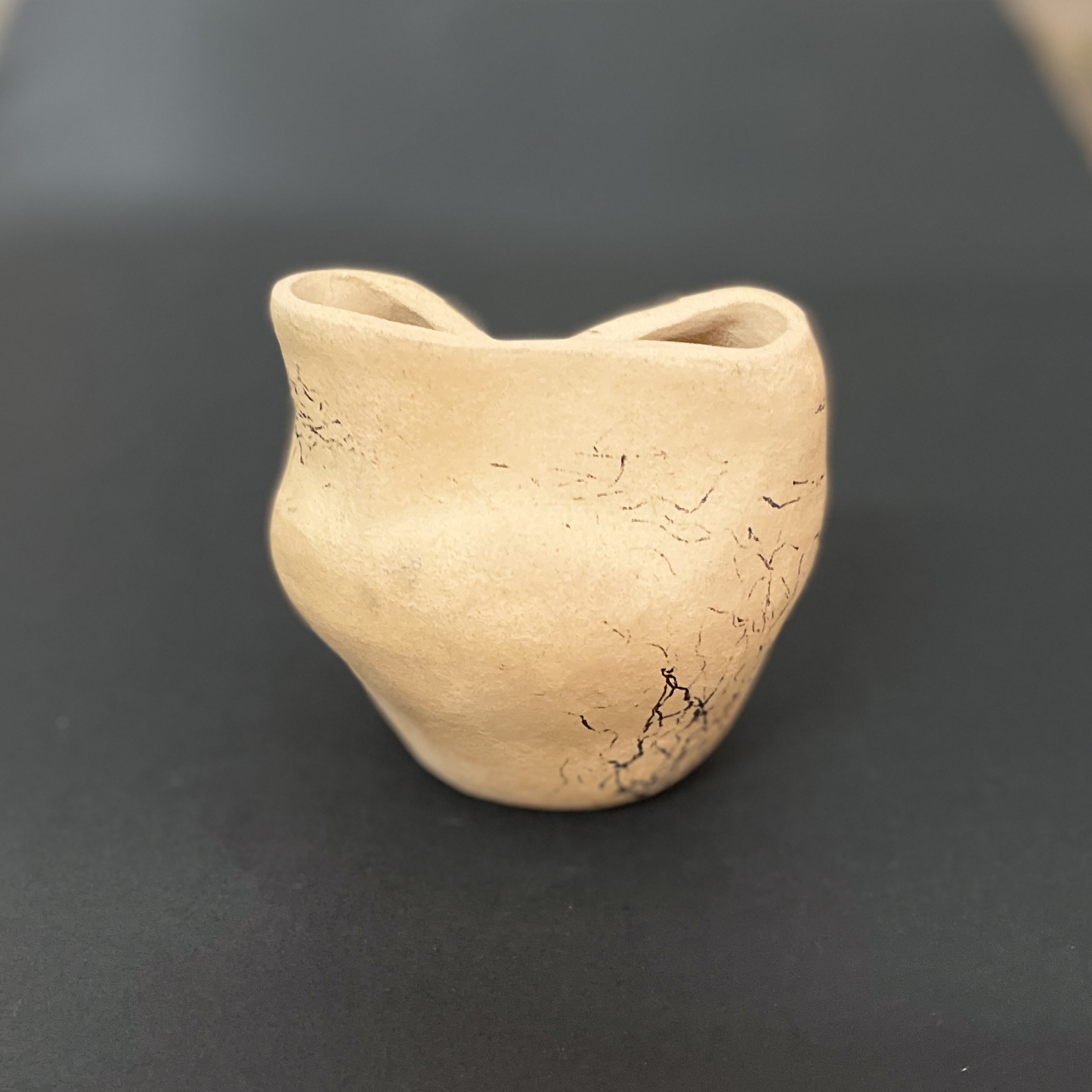 "PINCH POT #3" ~ Hand Built Pottery by Debbie Grant - Image 3