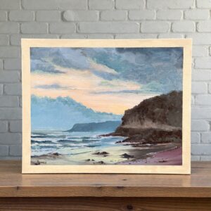 "CUMBERLAND RIVER BEACH" ~ Original Acrylic Painting by Tom Mason