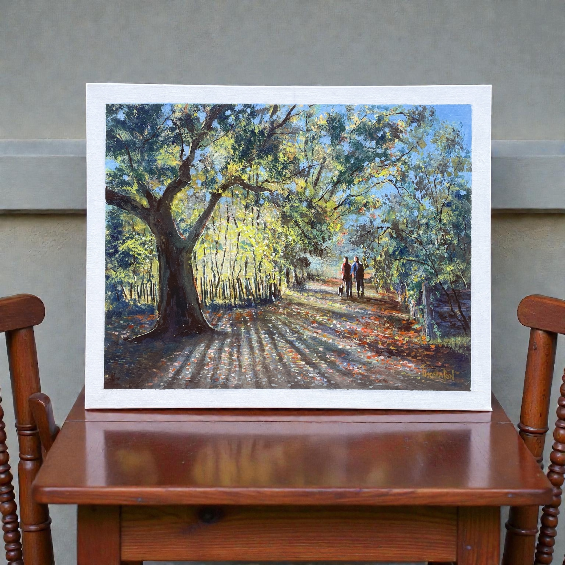 "HILL END MORNING LIGHT" ~ Original Acrylic Painting by Tom Mason - Image 3