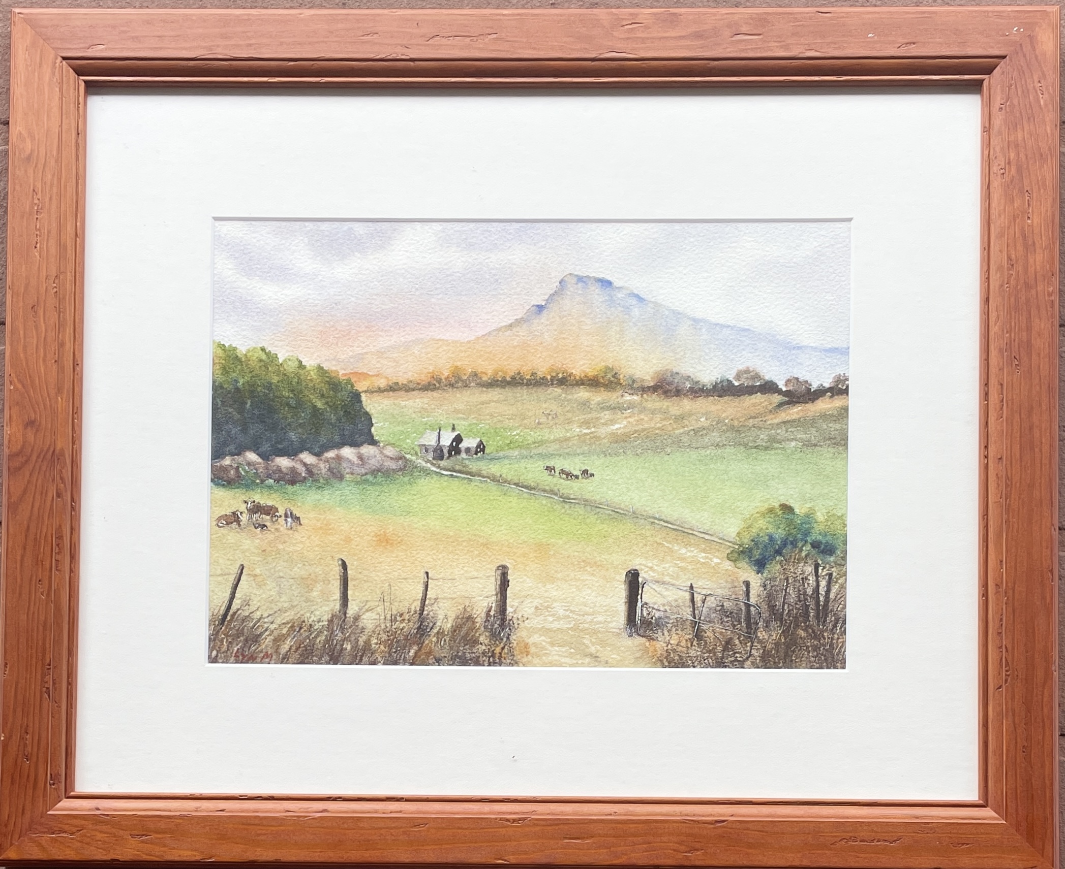 "TOWARDS KYOGLE" Original Watercolour Painting by Lyn Mason - Image 3