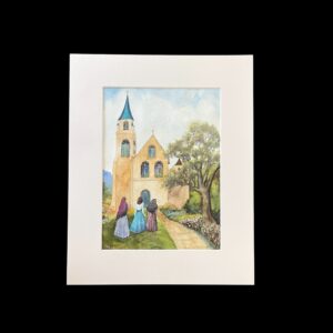 "MORNING DEVOTIONS" ~ Original Watercolour Painting by Lyn Mason