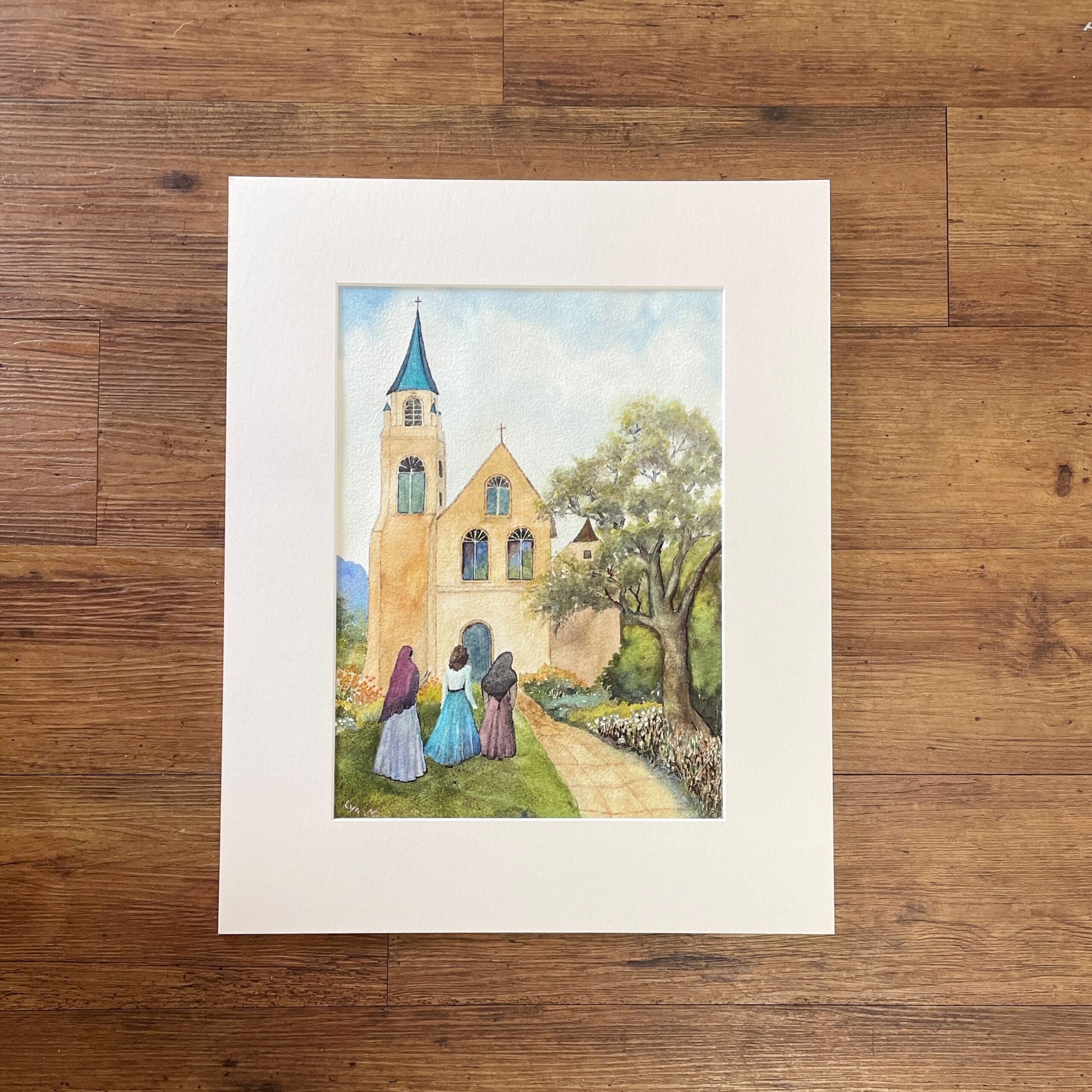 "MORNING DEVOTIONS" ~ Original Watercolour Painting by Lyn Mason - Image 5
