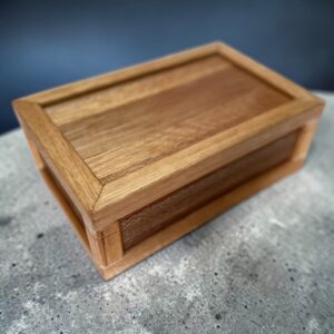 "SILKY OAK & RECYCLED TIMBER JEWELLERY BOX" ~ Hand Made by Dave Elliott