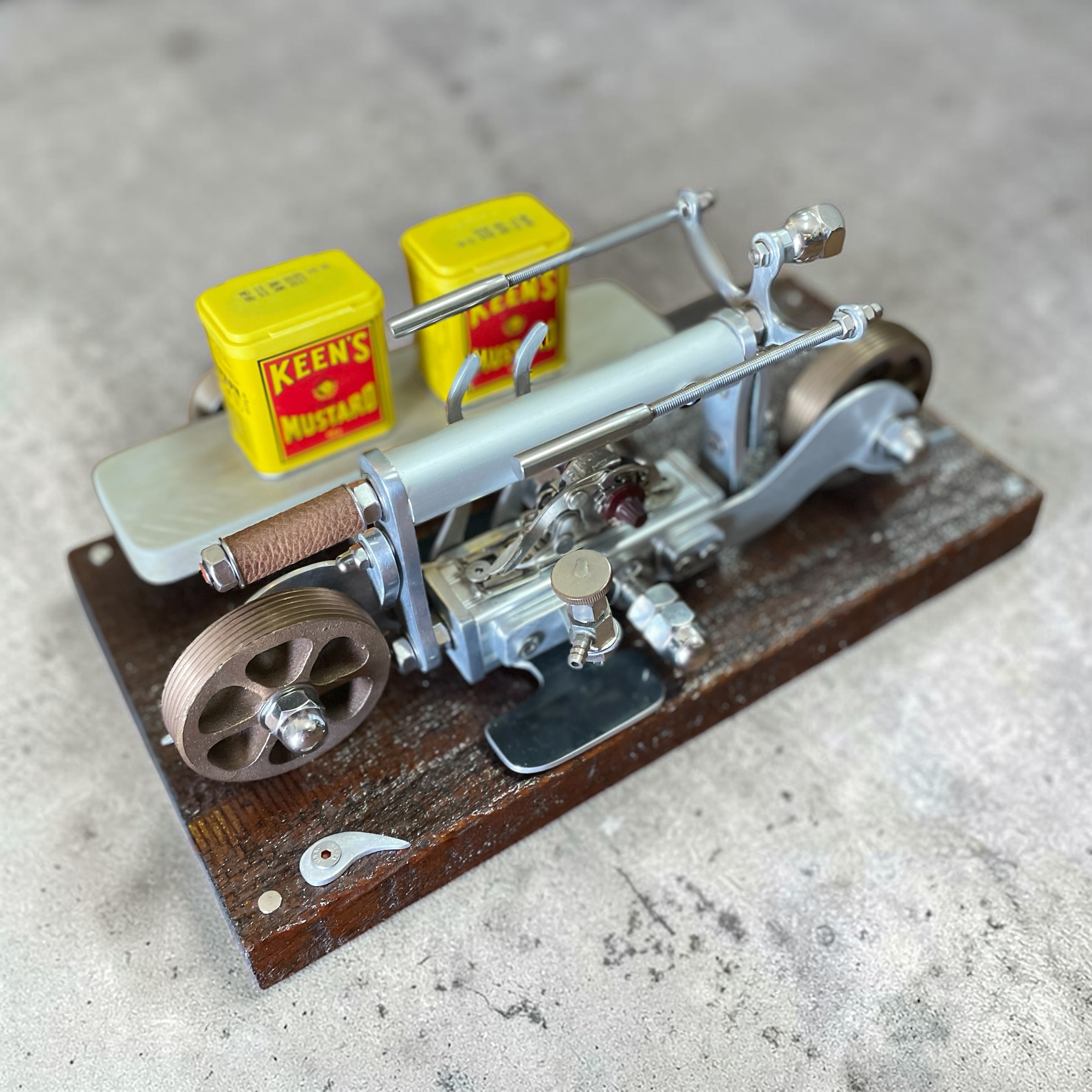 "HOME DELIVERY 1923" ~ Metal & Timber Sculpture by Clayton James - Image 4